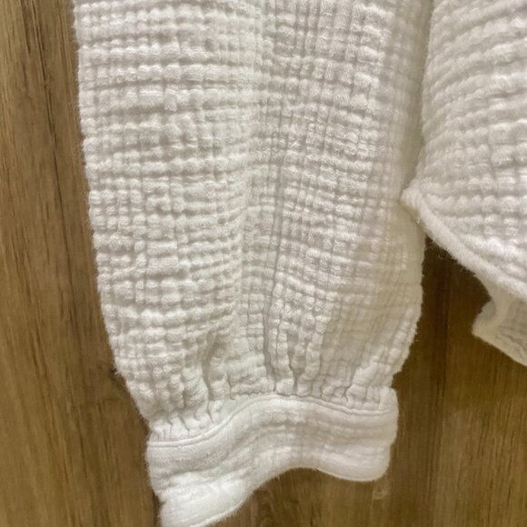 Rag & Bone Henley Waffle-Knit Crewneck - Picture 10 of 11